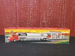 (2) Shell + AMACO Tanker Trucks