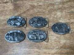 (5) Case Belt Buckles