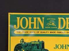 (2) John Deere SST Signs