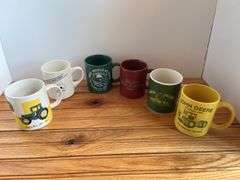 (6) John Deere Mugs