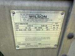 03-2013 Wilson PS50CL 411P 53' Livestock Semi Trailer, Vin - 1W16502AOE5544225