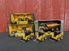 (6) 1/50 John Deere Industrial Equipment Ertl