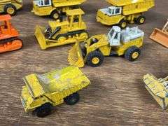 (9) 1/64 Construction Equipment