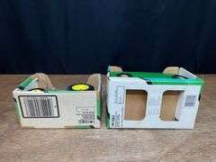 (2) 1/16 John Deere M + Wagon NIB Ertl