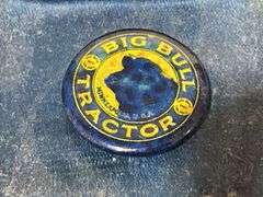 Big Bull Tractor Button