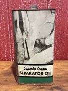 (3) De Laval, Superla Cream, + Marvel Oil Cans