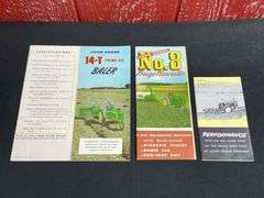 (3) John Deere Implement Sales Literature