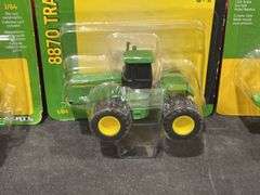 (3) 1/64 John Deere Tractors NIB Ertl