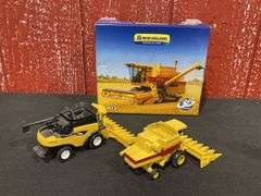 (3) 1/64 New Holland Combines