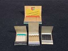 (4) Oliver Matchbooks