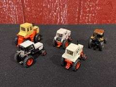 (5) 1/64 Case + Case-IH Tractors