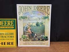 (2) John Deere SST Signs