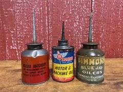 (3) Oil Cans