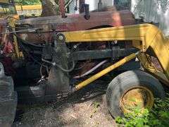 Massey Harris Tractor With Loader And Backhoe