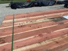 Western Red Wood Fence 4” X 4” X 8’ 24 pieces