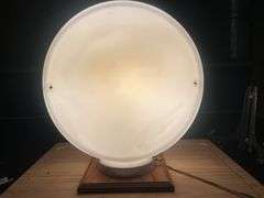 Wide Body Glass Gas Pump Globe