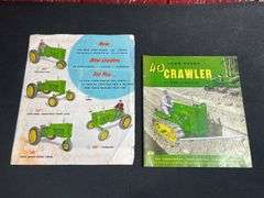 (2) John Deere 40 Tractor + Crawler Sales Literature