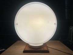 Wide Body Glass Gas Pump Globe