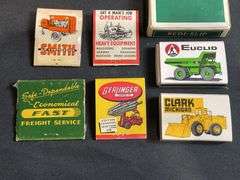 (8) Industrial Matches + Playing Cards