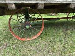 Steel Wheel Hay Wagon