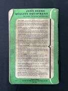 (2) John Deere 60 + 70  Operator Manuals