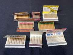 (8) Industrial Matchbooks