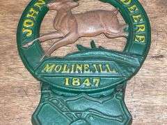 (3) John Deere Mail Holder + Pocket Ledgers