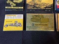 (12) Caterpillar Matchbooks