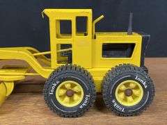 (2) Tonka Road Grader + Crawler Loader Backhoe