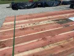 Western Red Wood Fence 4” X 4” X 8’ 24 pieces