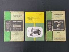 (3) John Deere 720 + 730  Operator Manuals