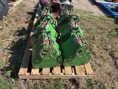 (6) John Deere Fertilizer Boxes