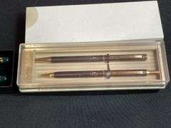 (2) John Deere Pen & Pencil Sets