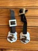 (2) John Deere Pearl Watch Fobs