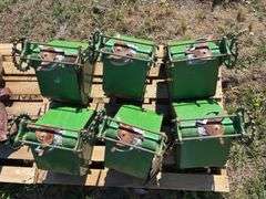 (6) John Deere Fertilizer Boxes