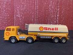 (2) Shell + AMACO Tanker Trucks