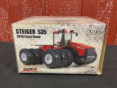 1/32 Case-IH Steiger 535 2010 Farm Show Red Chrome NIB Ertl