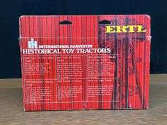 (4) 1/64 IH Tractors + Combine
