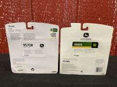 (2) 1/64 John Deere 9570R + 9560R NIB Ertl