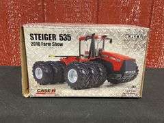 1/32 Case-IH Steiger 535 2010 Farm Show Red Chrome NIB Ertl