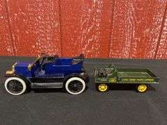 (2) John Deere Car + Truck