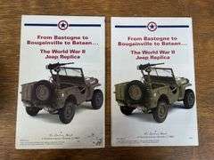 (2) Army Jeep + Tank
