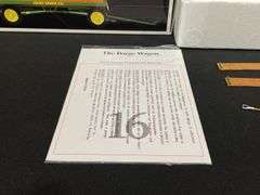 1/16 John Deere Barge Wagon Precision NIB Ertl