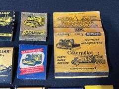 (12) Caterpillar Matchbooks