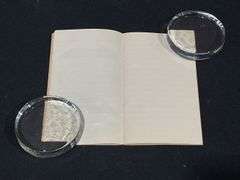 (2) Grand Detour Plow Co. Notebook + Trade Card
