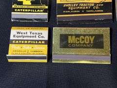 (12) Caterpillar Matchbooks