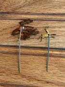 (2) John Deere Straight Pins