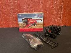 (2) 1/64 Case-IH 9230 Combine Black Farm Show + IH 1460 Combine NIB Ertl