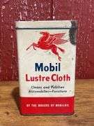 (6) Mobiloil Cans