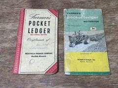 (3) John Deere Mail Holder + Pocket Ledgers